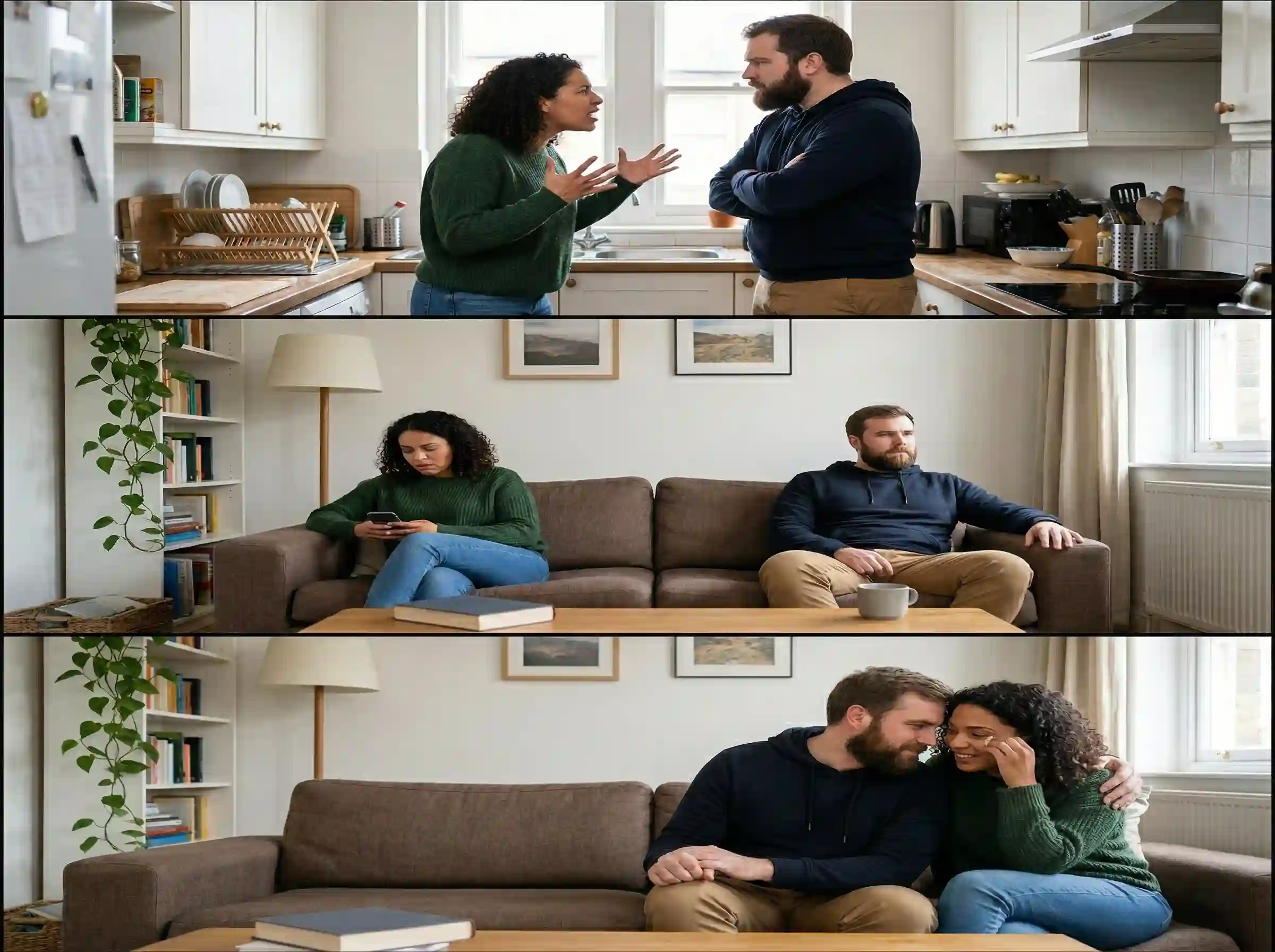relationship misunderstanding silence and reconnect moments after apology