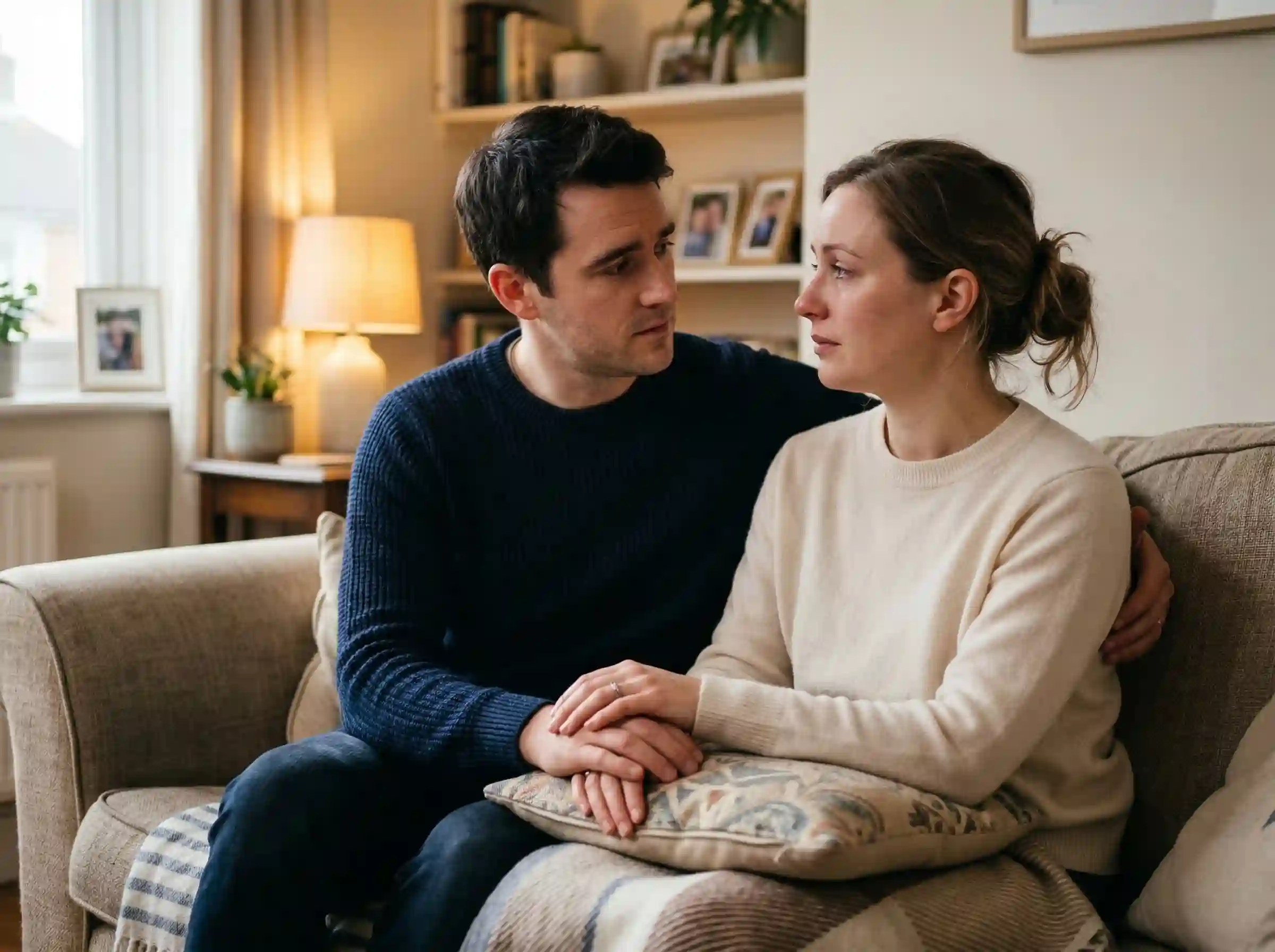 apology moment couple rebuilding trust relationship
