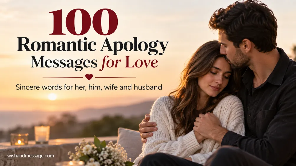Couple reconnecting after a sincere romantic apology