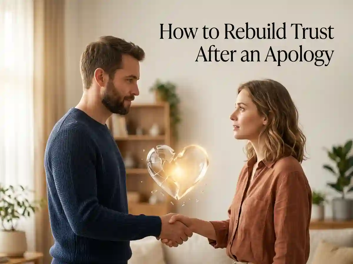 Rebuilding trust and healing relationships after saying sorry